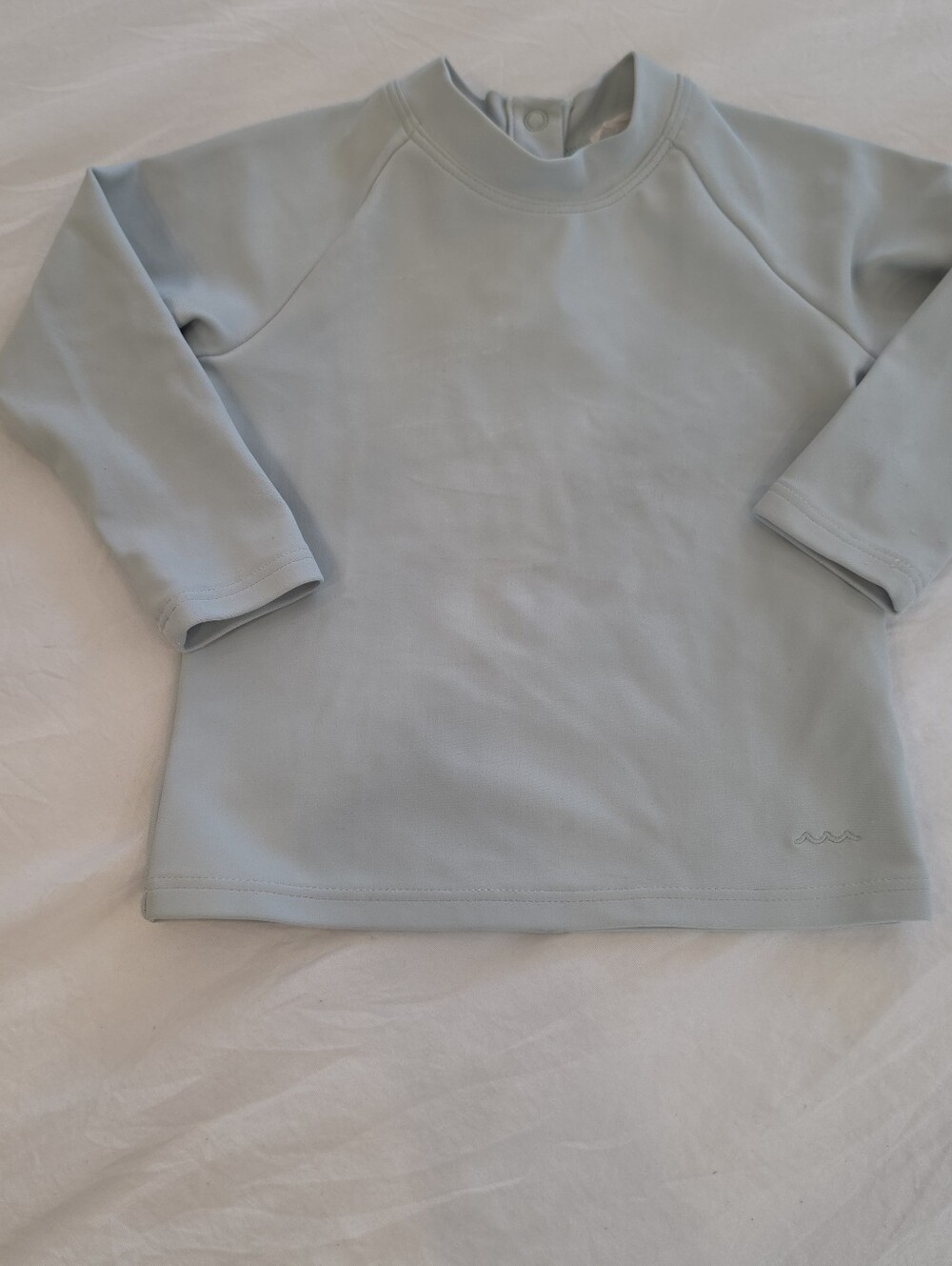 Minnow Unisex Sea Marsh Green Rashguard Size 1 Or 12m